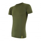 Pánské triko Sensor Merino Active kr.rukáv safari green